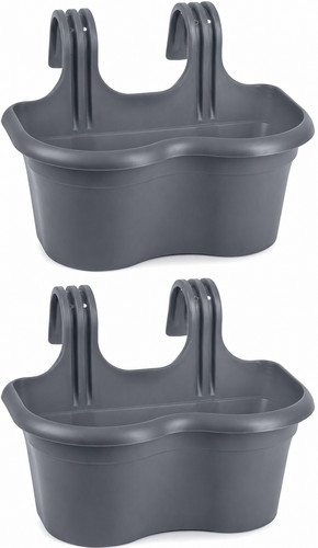Hanging railing planter - 2,