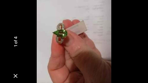 18k paraiba tourmaline - 18k,
