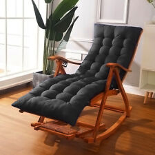 170cm Cotton Garden Sun Lounger Chair Recliner Bench Window Seat Cushion Pad Mat