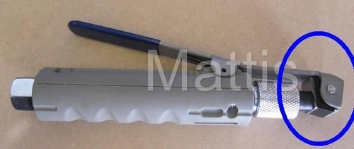 Sand blast gun rubber - blast, end