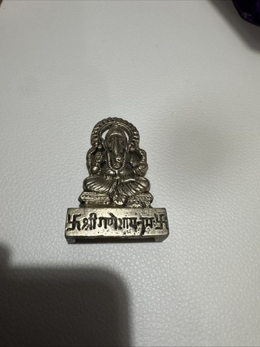 Small metal ganesh - small,