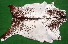 Luxury Goat hide Rug Hair on