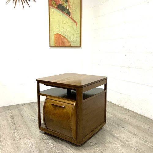 1930s vintage art deco walnut - vintage,