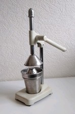 Vintage Commercial Hand-Press Fruit Juicer Orange Lemon Citrus