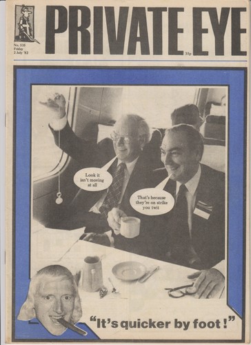 Private eye magazine issue - eye,