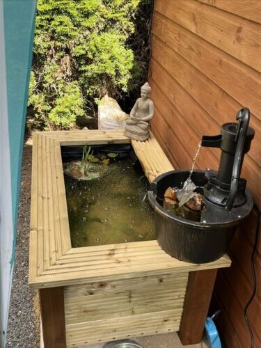 Raised garden pond - garden, handmade