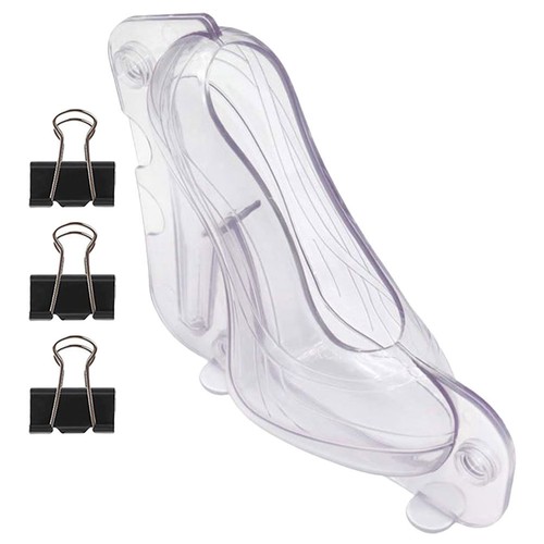 Reusable clear shoe cake - clear, mold