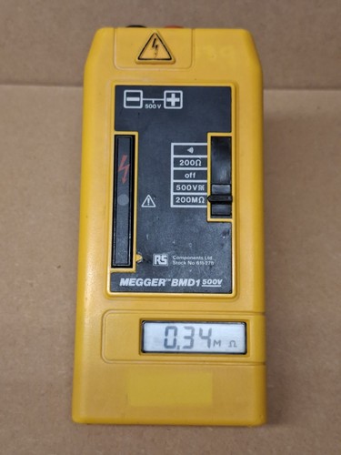 Megger bmd1 500v multimeter - 500v,