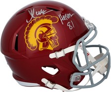 Marcus Allen USC Trojans Signed Riddell Speed Replica Helmet w/Heisman 81 Insc