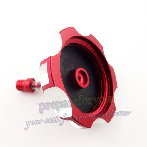 Red cnc billet gas - red, fuel