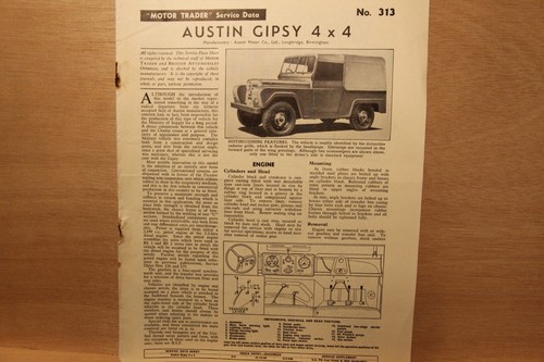 Original austin gipsy - original,