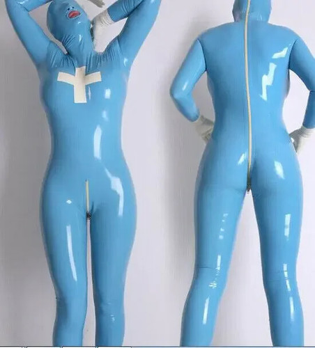 Latex rubber gummi catsuit - latex,