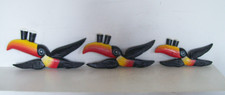 SET OF 3 VINTAGE DESIGN FLYING