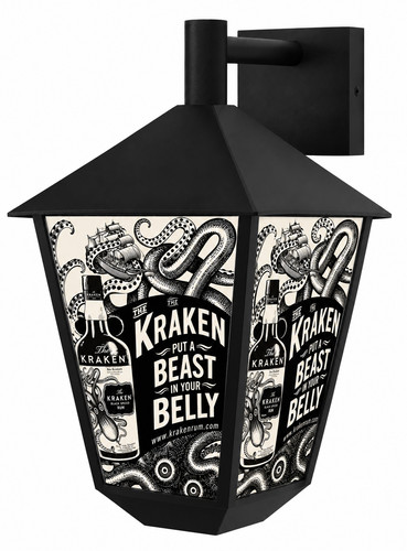 Kraken rum large wall light - large,