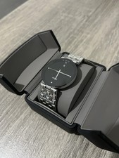 New Rado Florence Diamonds Classic Unisex Watch Black Dial Steel Bracelet