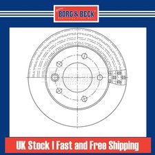 Brake Discs Pair Vented For Mercedes Sprinter 903 310 D 2.9 4x4 Front 9034210012