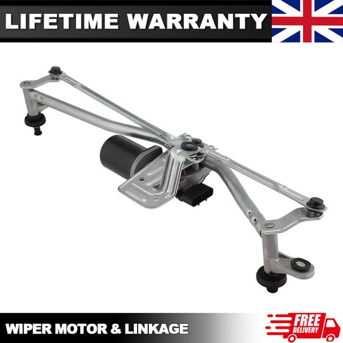 Front wiper motor linkage - motor,