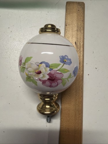 Vintage porcelain brass - vintage,