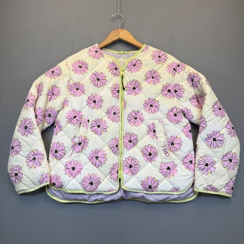 Zara kids floral quilted - zara,