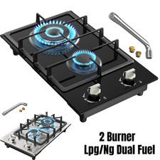 12 inch 2 Burner Gas Cooktop