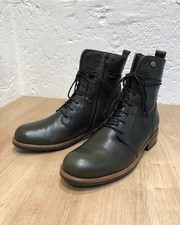 Wolky 38 (UK 5) MURRAY Classic & Timeless Boot in FOREST LEATHER Boxed unused