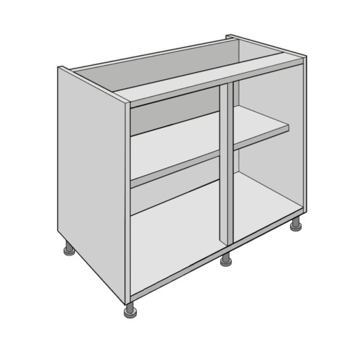 Flat pack kitchen base units - flat,