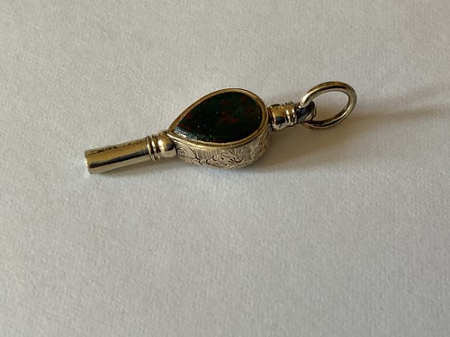 Antique rolled gold watch key - antique,