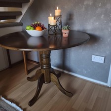 Pedestal Dining Table Mid