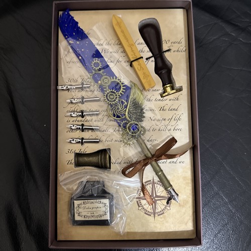 Blue mechanical quill - blue,