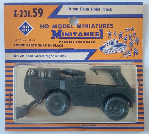 Vintage roco minitanks 231 - roco,