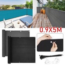 5M Privacy Garden Fence Panel Balcony UV Protection Shade Cover Screen Sunshade
