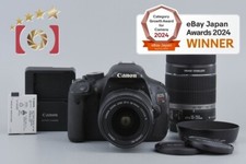 Canon EOS Kiss X5 / Rebel T3i / 600D 18.0 MP 18-55 55-250 Lenses