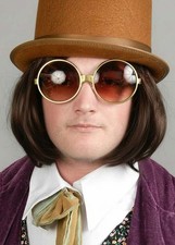 Willy Wonka Style Round Gold