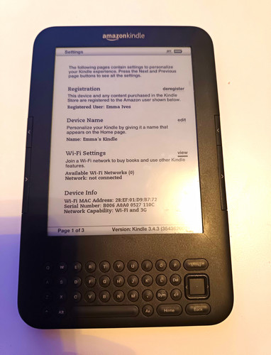 Amazon kindle keyboard 6in - kindle,