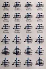 Bmw wanker edible cake toppers