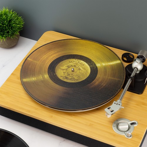 Voyager golden record player - record,