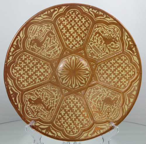 Antique pottery copper luster - antique,