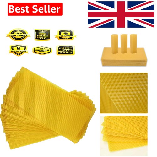 100 pure beeswax sheets - sheets, for