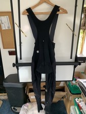 SANTINI Cycling Bib Tights Linea365 BLACK Bike Long Winter Leggings Windproof MD