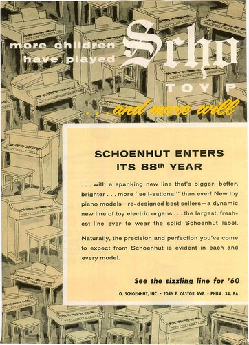 1960 advert schoenhut toy - 2,