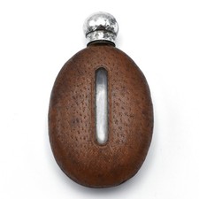 Antique Leather Covered Hip