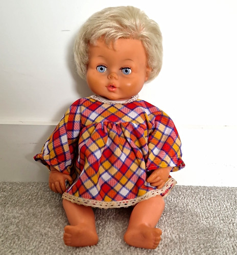 Tiny tears baby doll blonde - tears,