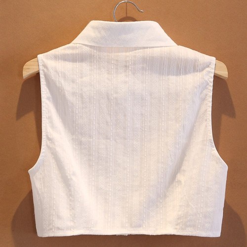 Detachable fake collar - detachable, cotton
