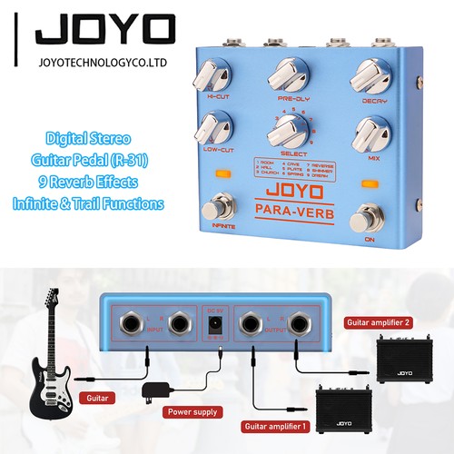 Joyo reverb pedal - reverb,