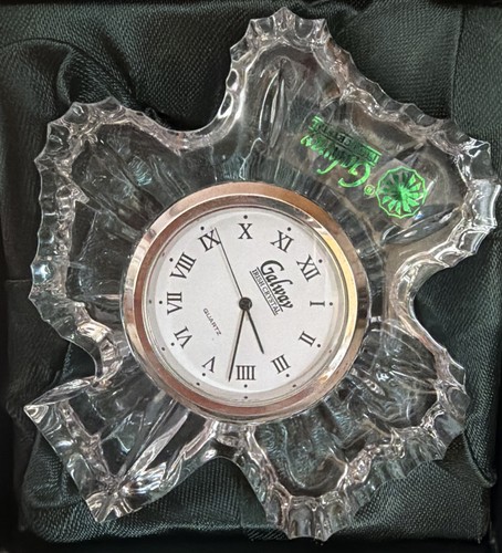 Galway irish crystal shamrock - galway,
