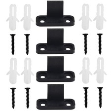 Smooth Sliding Experience 4PCS AntiSwing Barn Door Hanging Rail Hardware