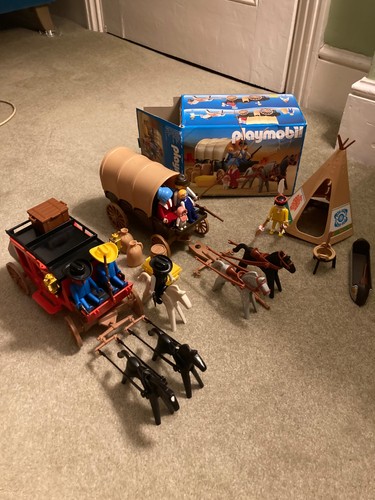 Playmobil vintage western set - western,