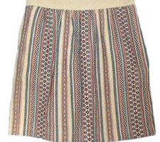 N.W.3 Hobbs Aztec Skirt beige