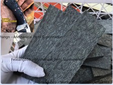 2Pcs 3D Linen Micarta Knife