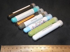 Chemistry Set Chemical Samples From kitchen-chemistry Tubes 25g Bags